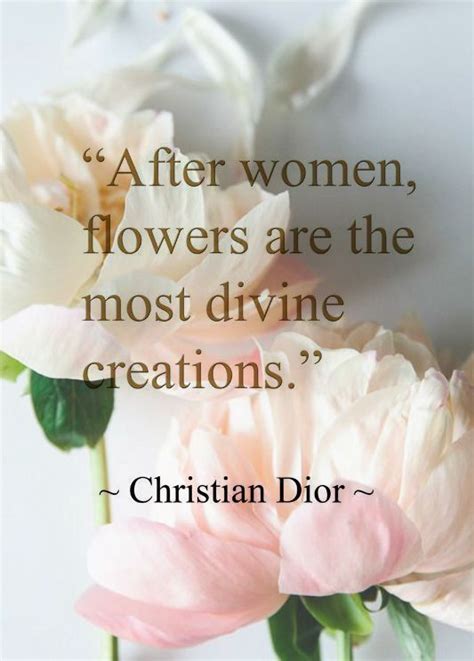 christian dior quotes|christian dior quote about flowers.